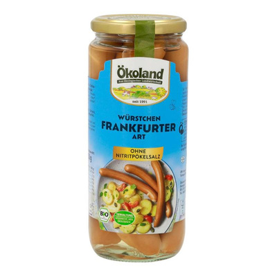 Produktfoto zu Bio Frankfurter im  Glas (6 Stück)