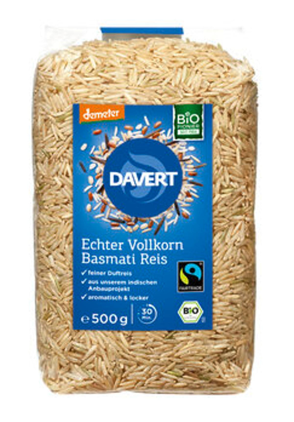 Produktfoto zu Basmatireis Vollkorn