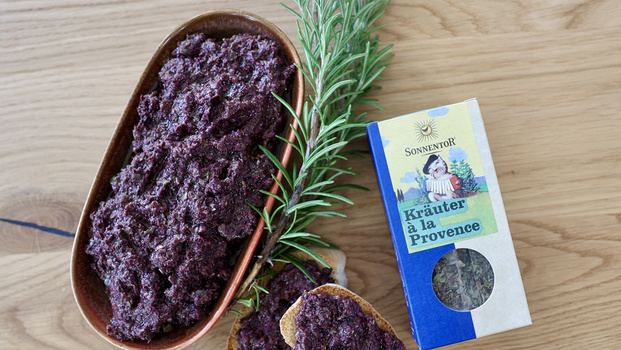 Rezeptbild für Tapenade aus schwarzen Oliven