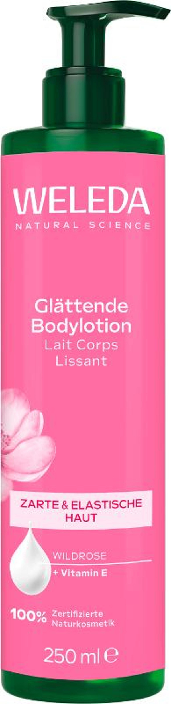 Produktfoto zu WELEDA Glättende Body Lotion Wildrose