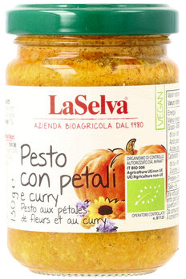 Produktfoto zu Pesto mit Curry und Blüten