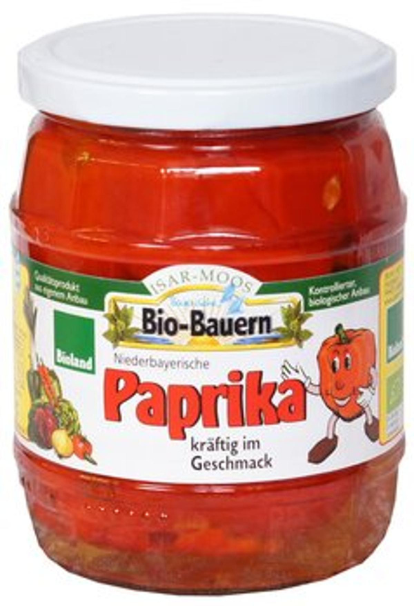 Produktfoto zu Paprika im Glas, Niederbayern