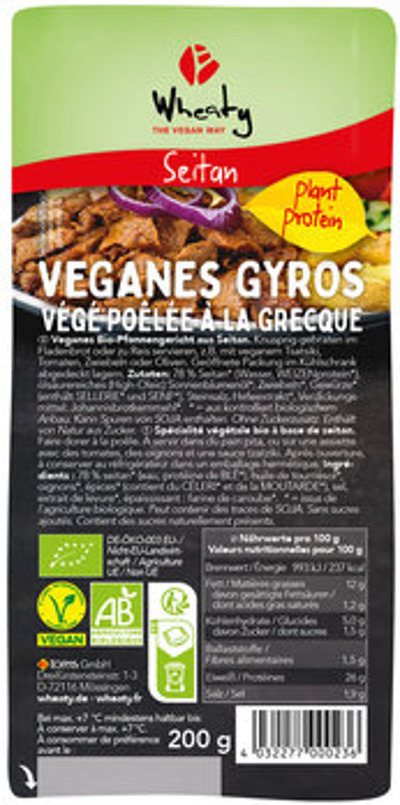 Produktfoto zu Wheaty Veganes Gyros
