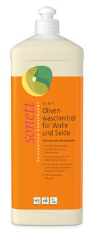 Produktfoto zu SONETT Oliven Waschmittel Wolle Seide