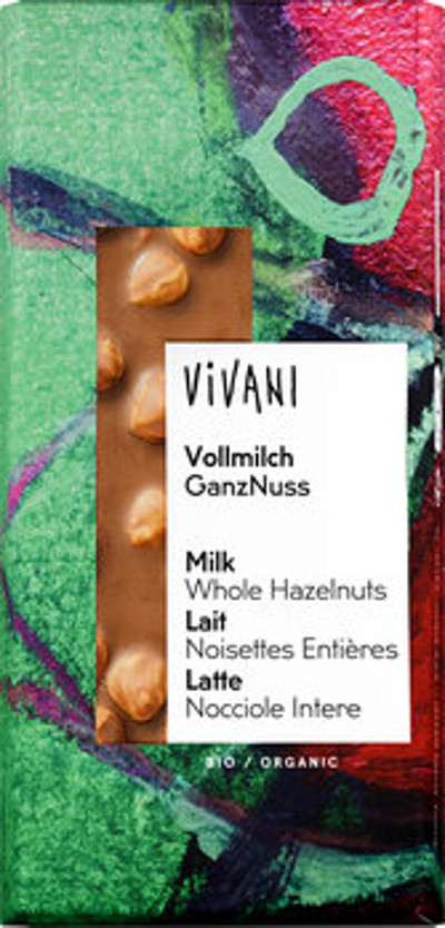 Produktfoto zu Vollmilch + ganze Nüsse
