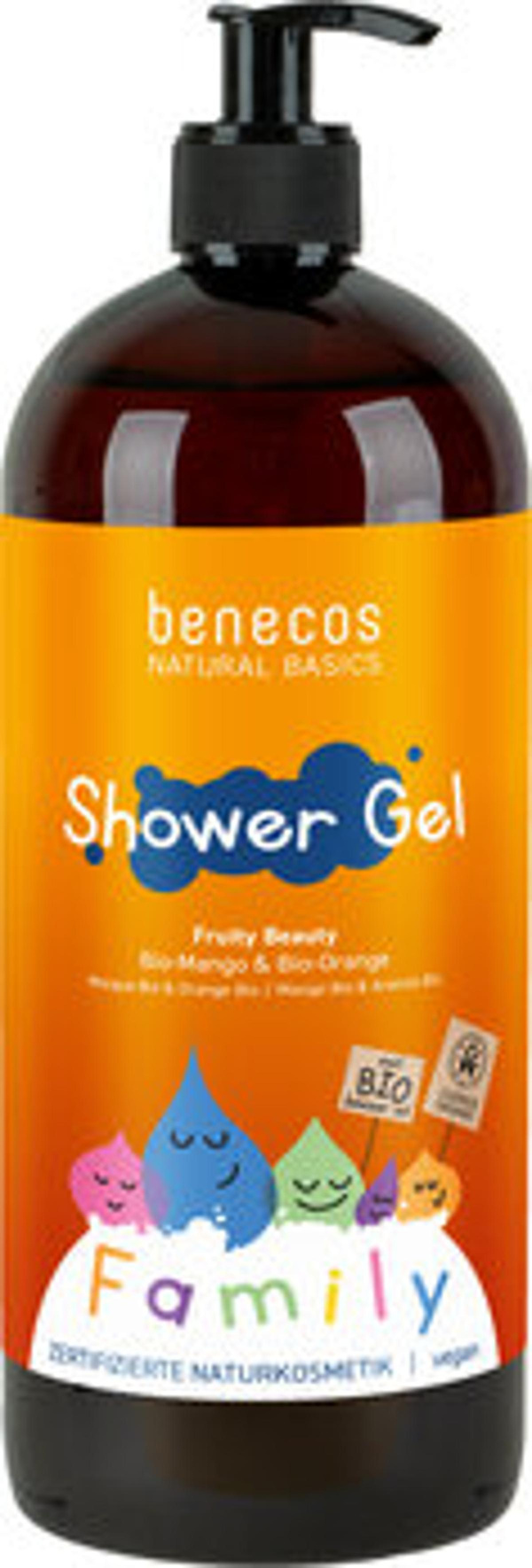Produktfoto zu Duschgel FAMILY Fruity Beauty Mango Orange