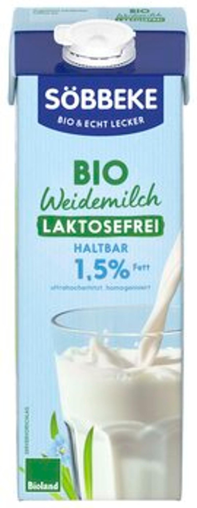 Produktfoto zu Laktosefreie H-Milch 1,5% (12 x 1 Liter)