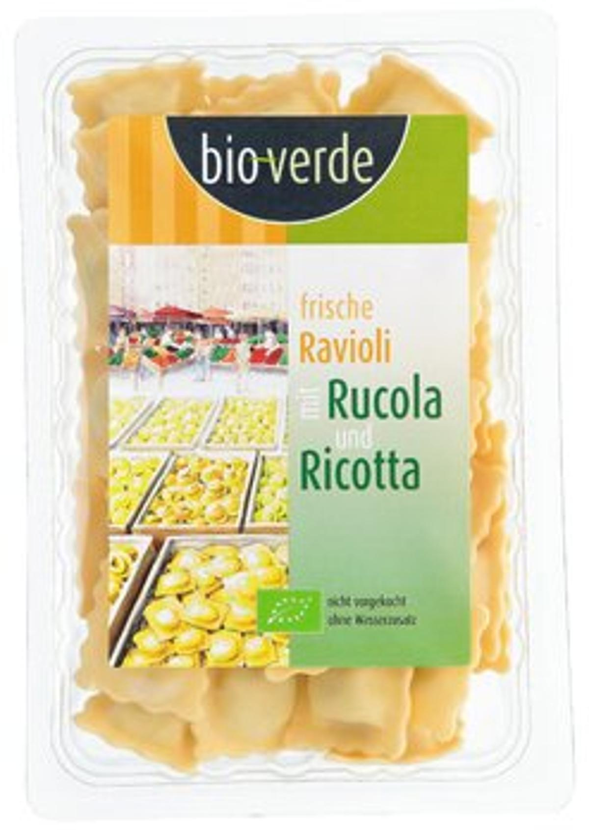 Frische Ravioli al Rucola