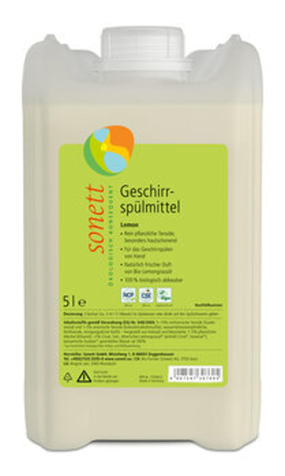 Produktfoto zu SONETT Geschirrspülmittel Lemon 5 Liter
