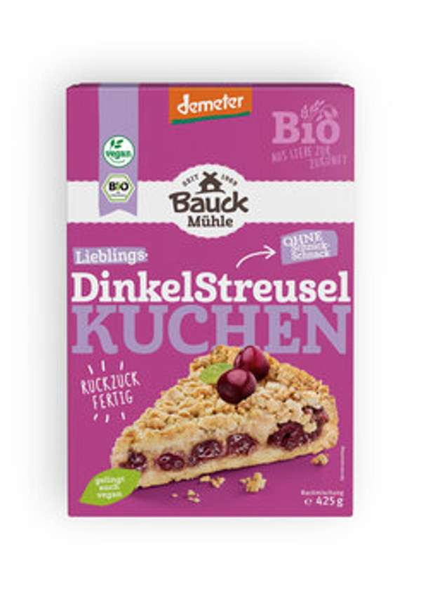 Produktfoto zu Dinkel-Streuselkuchen
