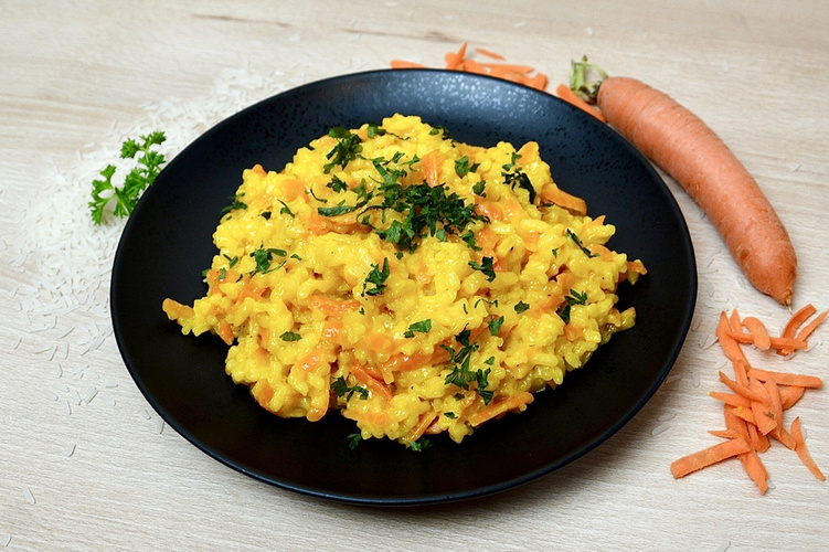 Rezeptbild für Möhren-Risotto
