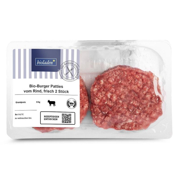Produktfoto zu b* Burger vom Rind, frisch