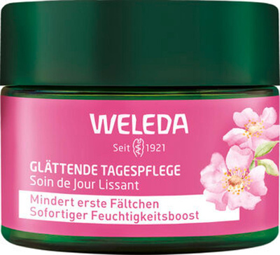 Produktfoto zu WELEDA Glättende Tagespflege Wildrose & Weißer Tee