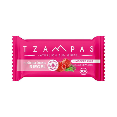 Produktfoto zu Tzampas Frühstücksriegel Himbeere