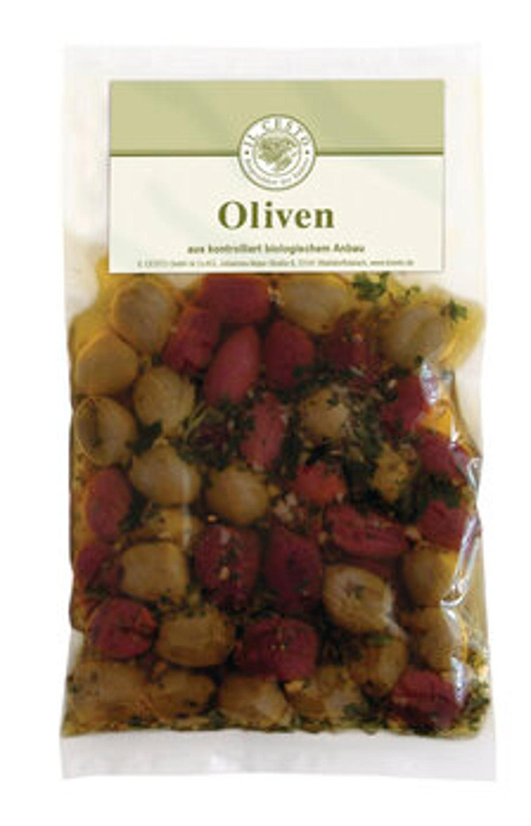 Produktfoto zu Oliven-Mix mariniert entsteint