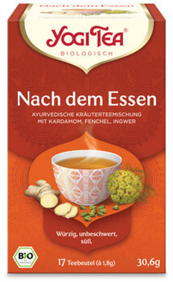 Produktfoto zu Yogi Tea Nach dem Essen im Teebeutel