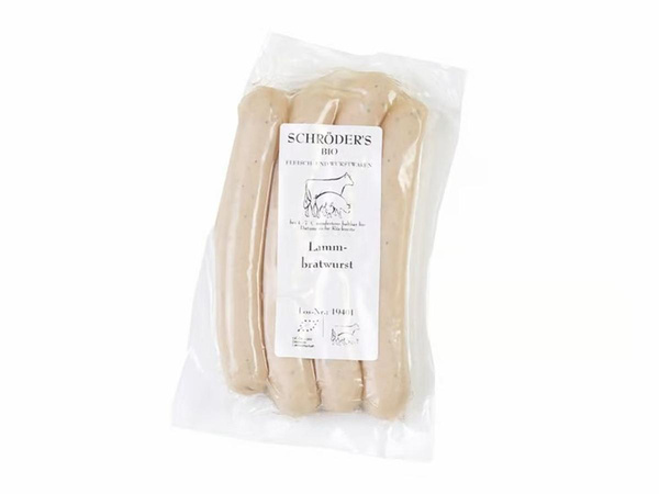 Produktfoto zu Lamm-Bratwurst