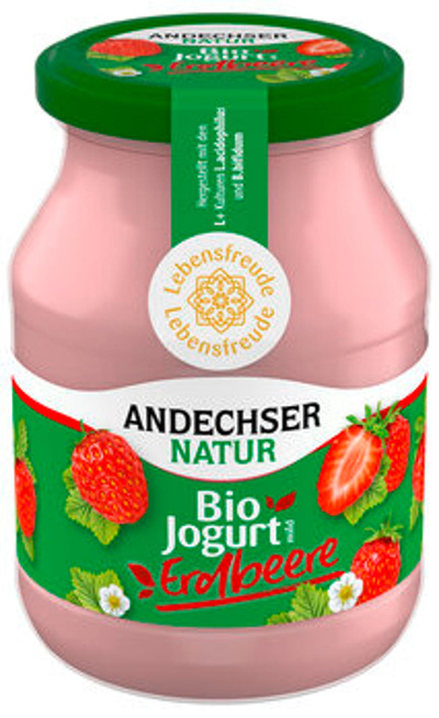 Produktfoto zu Joghurt mild Erdbeere 3,8%