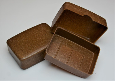 Produktfoto zu Seifendose aus Flüssigholz