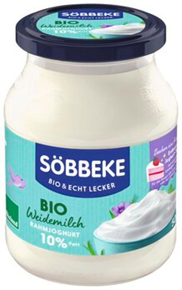Produktfoto zu Bio-Weidemilch Rahmjoghurt
