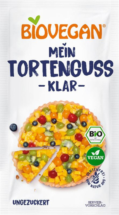 Produktfoto zu Tortenguss klar & pflanzlich