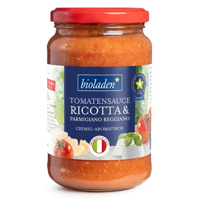 Produktfoto zu b* Tomatensauce Ricotta & Parmigiano Reggiano