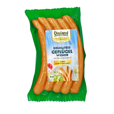 Produktfoto zu Geflügel Wiener (5 Stück)