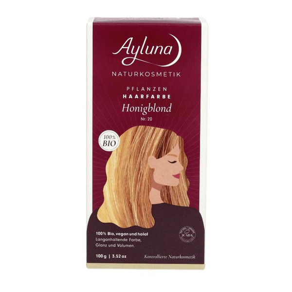 Produktfoto zu Pflanzenhaarfarbe Honigblond