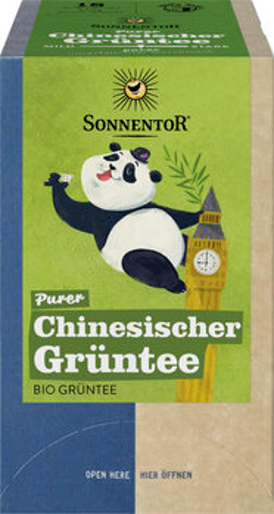 Produktfoto zu Purer Chinesischer Grüntee im Teebeutel