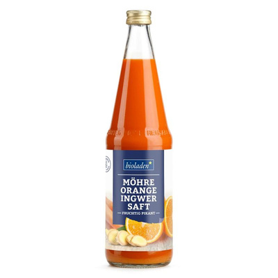 Produktfoto zu b* Möhre Orange Ingwer Saft