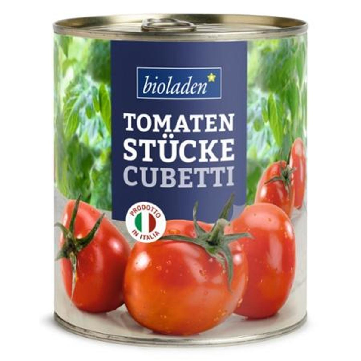 b* Cubetti Tomatenstücke