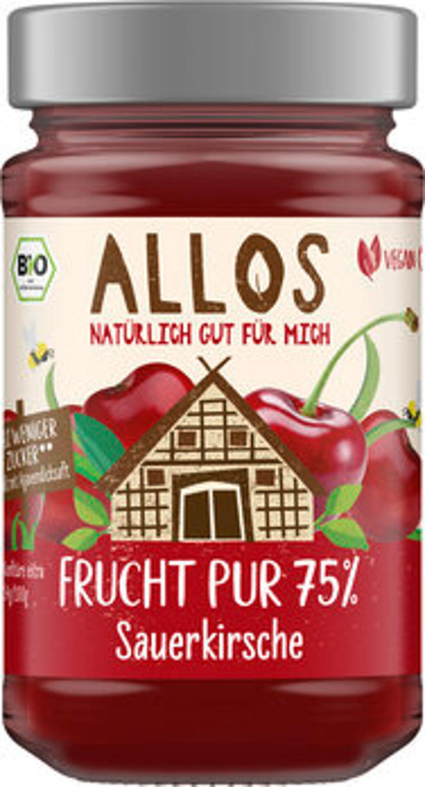Produktfoto zu Frucht pur Sauerkirsche 75%