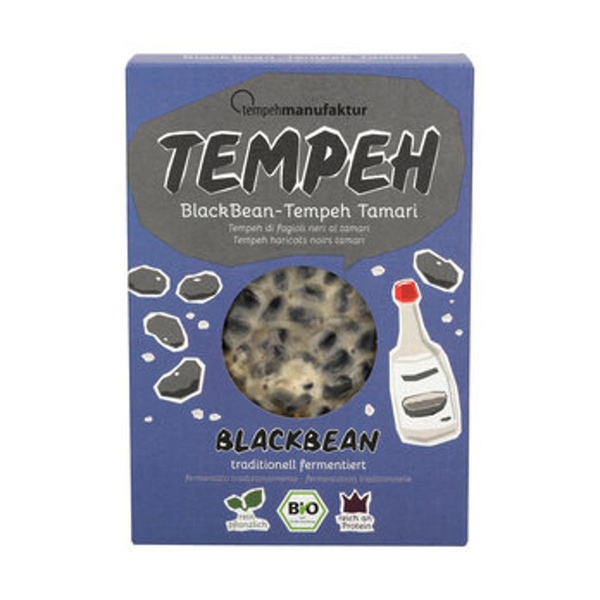 Produktfoto zu Tempeh Black Bean Tamari