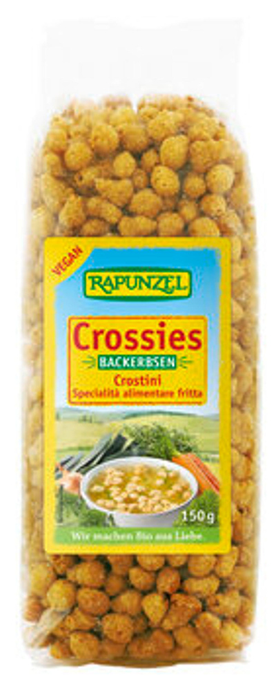 Produktfoto zu Backerbsen (Crossies), vegan