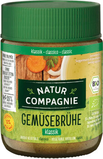 Produktfoto zu Gemüsebrühe, klar, feinkörnig,