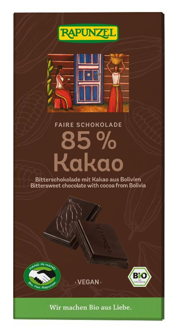 Produktfoto zu Schokolade, 85% Kakao