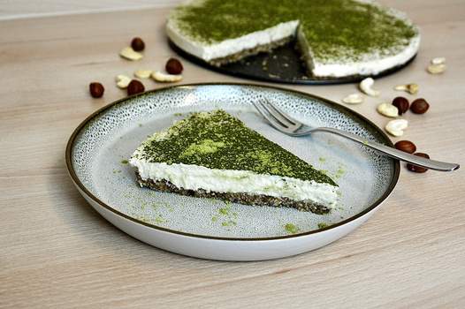 Rezeptbild für Matcha-Kokos-Kuchen
