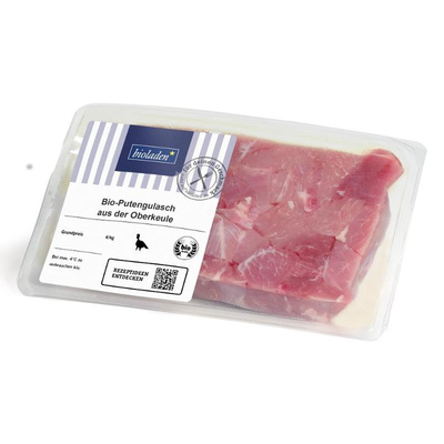 Produktfoto zu b* Putengulasch aus der Oberkeule, ca. 400g