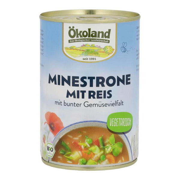 Produktfoto zu Minestrone mit Reis