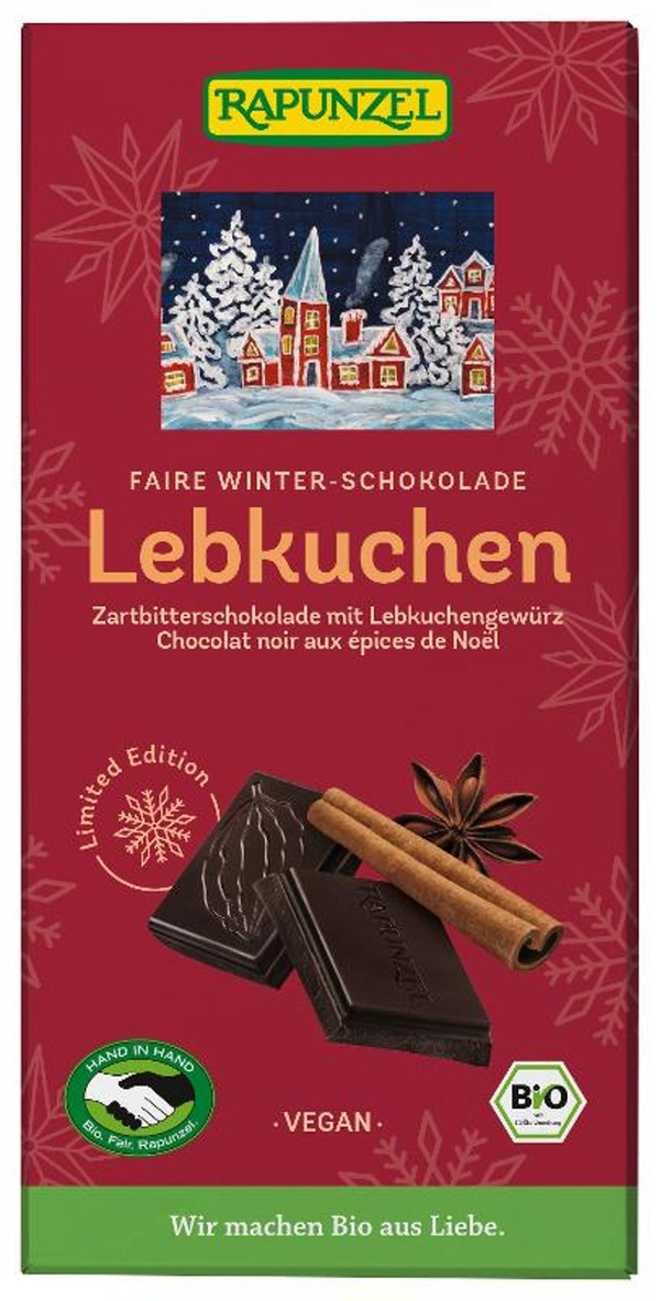 Produktfoto zu Lebkuchen Zartbitterschokolade