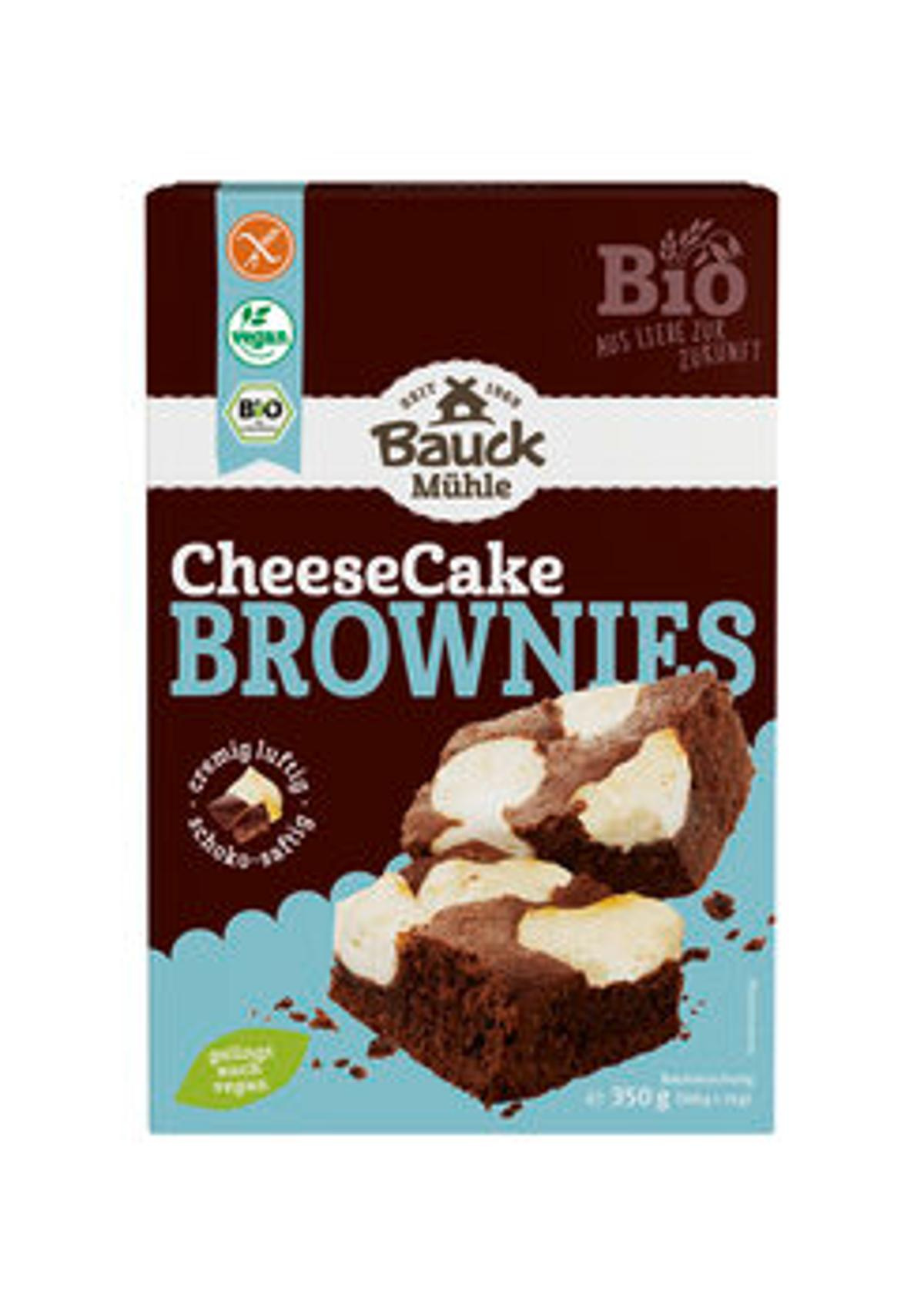 Backmischung Cheesecake Brownies