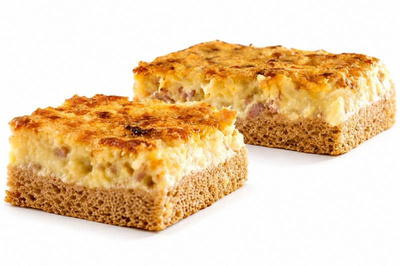 Produktfoto zu Zwiebelkuchen mit Schinkenspeck, 4 Stück