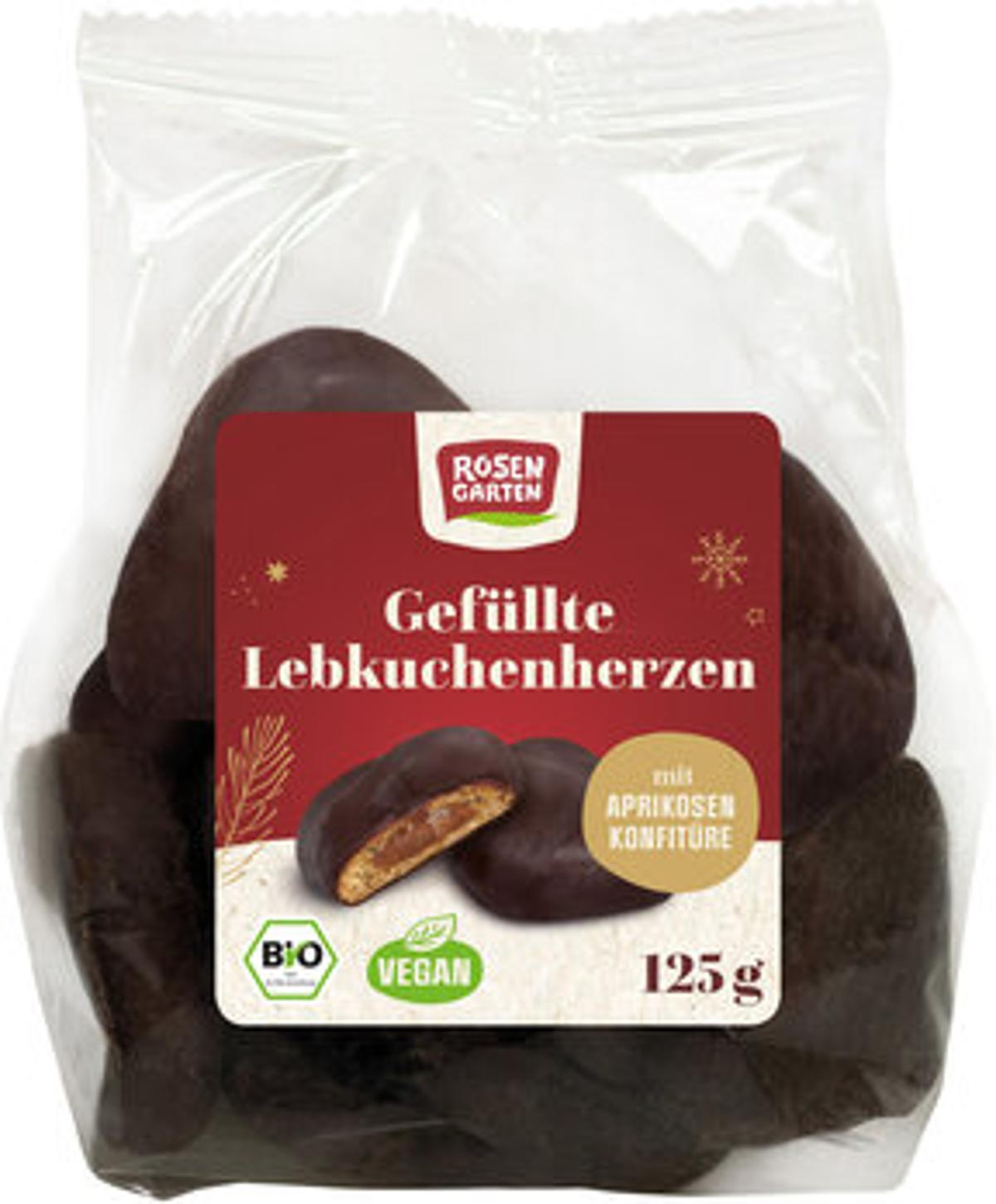 gefüllte Lebkuchenherzen vegan