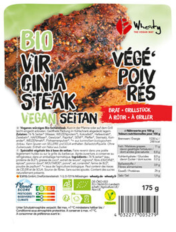 Produktfoto zu Wheaty Virginia Steak