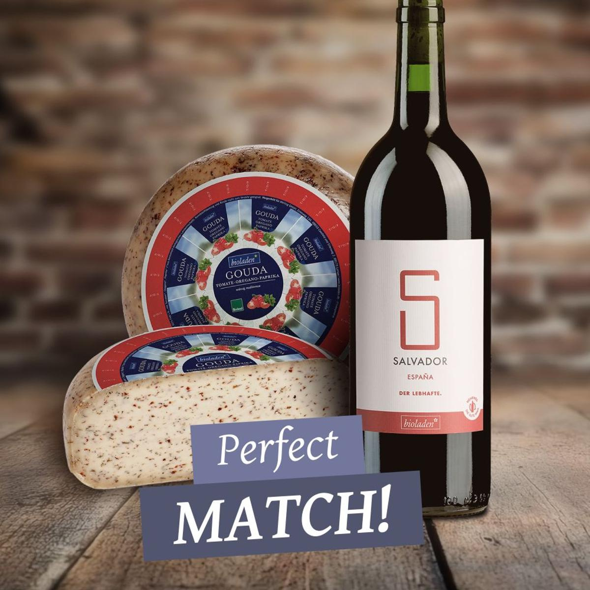 Perfect Match: Salvador & Gouda Tomate-Oregano