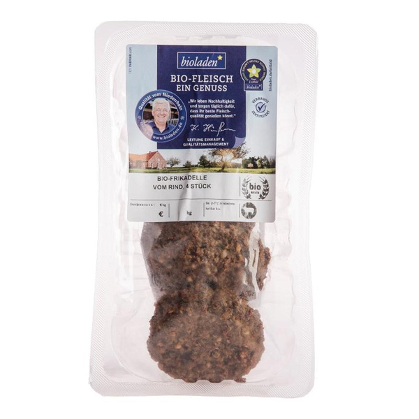 Produktfoto zu Frikadellen vom Rind, 4 Stück