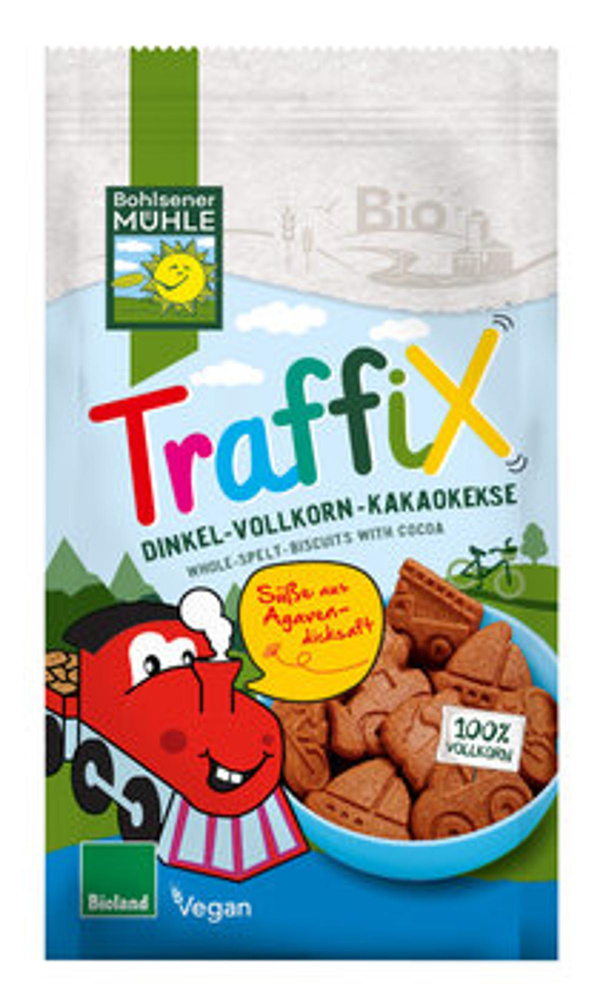 Produktfoto zu Traffix -Kakao-Dinkelkekse
