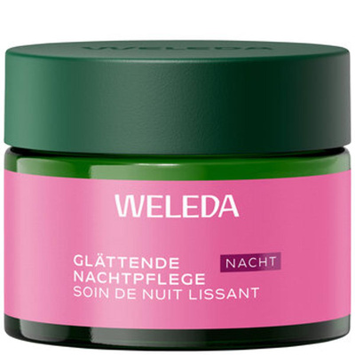 Produktfoto zu WELEDA Glättende Nachtpflege Wildrose & Weißer Tee