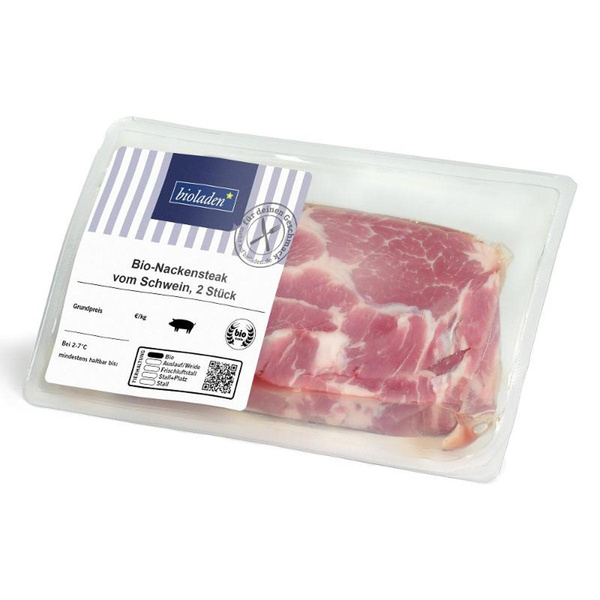Produktfoto zu b* Nackensteaks vom Schwein, 2 Stück