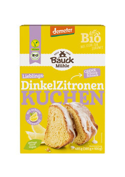 Produktfoto zu Dinkel-Zitronenkuchen (6 Stück)